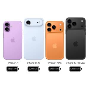 iphone 17 bateria
